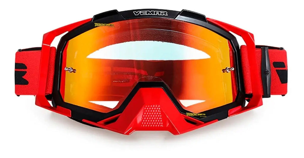 Gafas Vemar Moto Cross Original Funda Y Repuesto