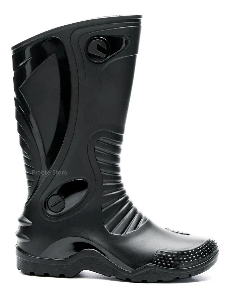 Botas Impermeables Dakar Lluvia Invierno Para Motociclistas