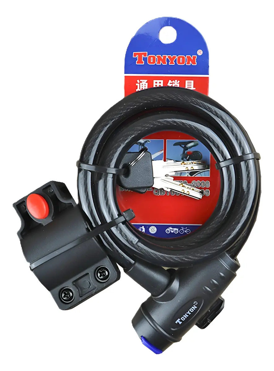 Candado Guaya Para Bicicleta De Llave Marca Tonyon