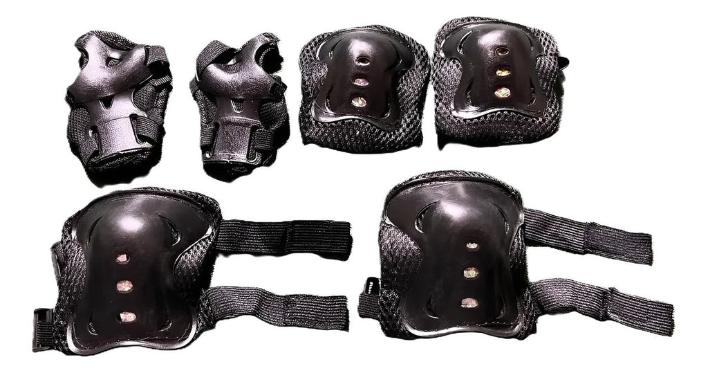 Kit Niño Protecciones Rodilleras Coderas Muñequera Niños