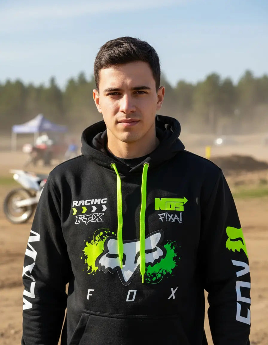 Buzo Hoodie Motero Buzo Con Capota Ktm Pulsar Honda