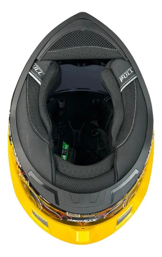 Casco Xtrong Integral Visor Magnetico Deportivo Certificado