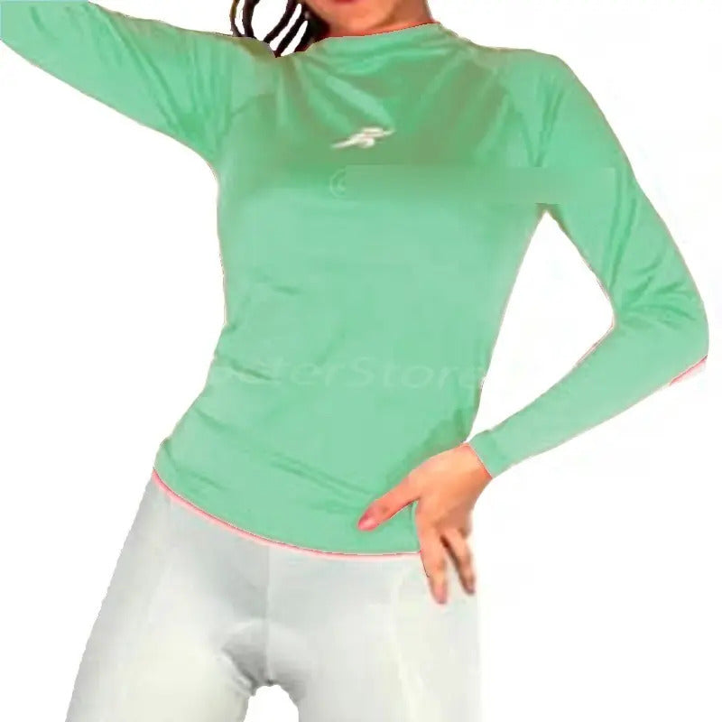 Buzo Fit Deportivo Dama Protección Solar Lycra Compresion