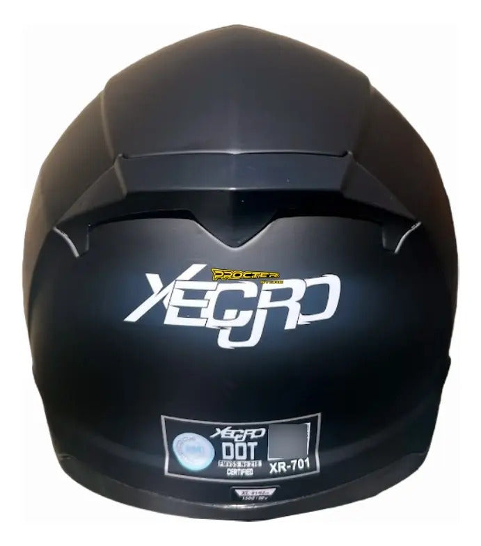 Casco Integral Moto Xecuro Doble Visor Certificado Gafas