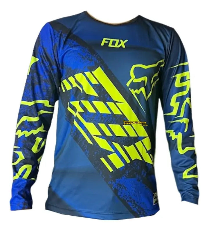 Buzo Manga Larga Mtb Motocross Bicicross Jersey Ciclismo