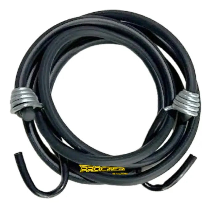 2 Cuerdas Elastica Caucho Redondo Lazo Elastico Con Gancho