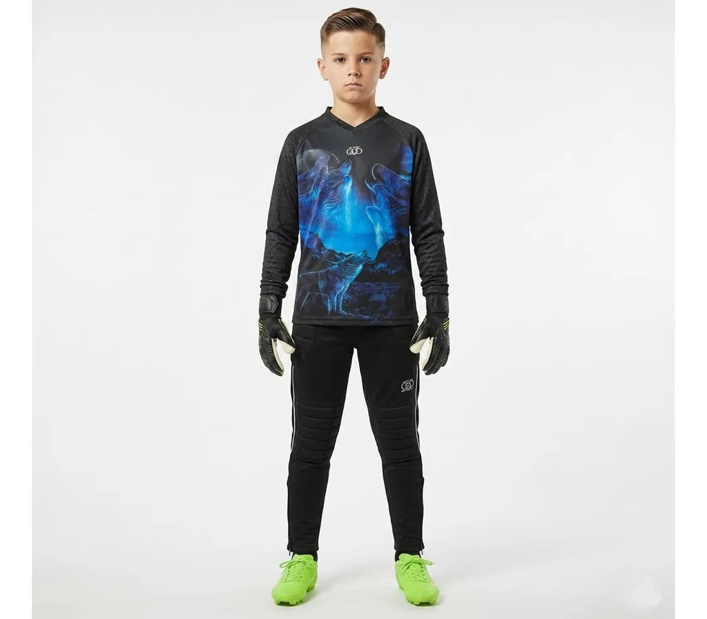 Conjunto Arquero Niño Pantalon Y Buzo Portero Uniforme