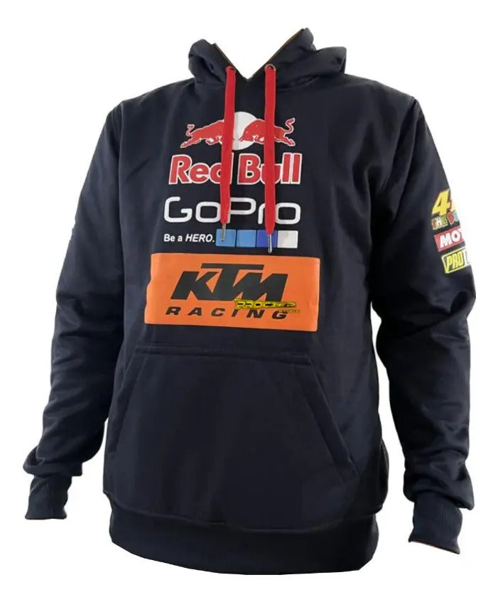 Buzo Hoodie Motero Buzo Con Capota Ktm Pulsar Honda