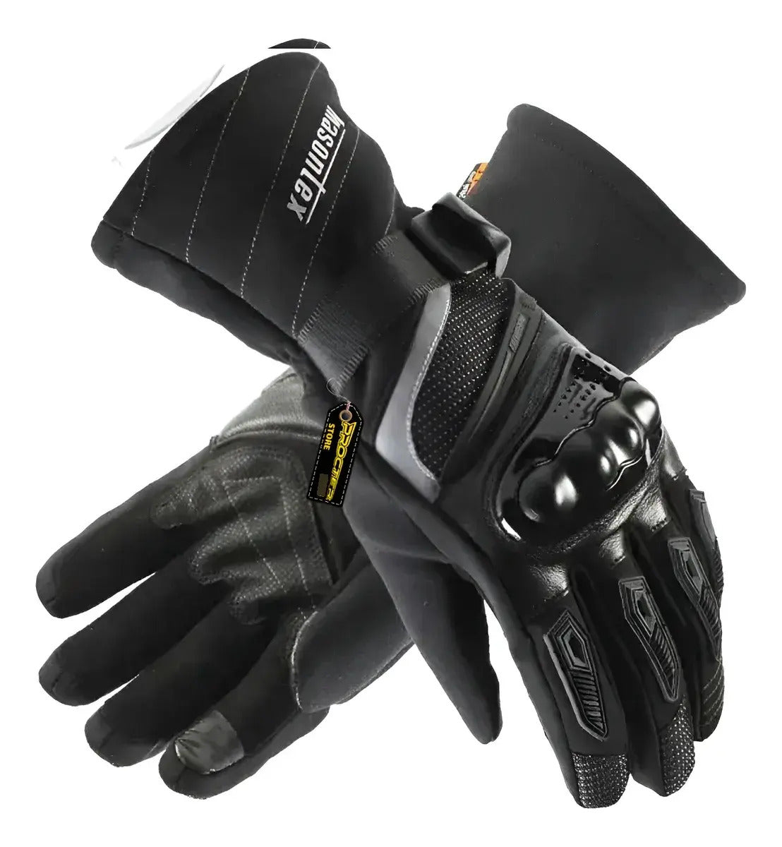 Guantes Masontex  Impermeables Y Térmicos  Moto Caña Larga