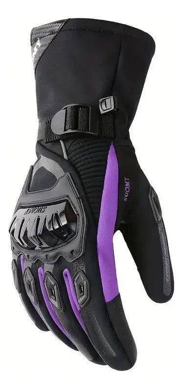 Guantes Wp02 Térmicos Caña Larga Táctiles Urbanos