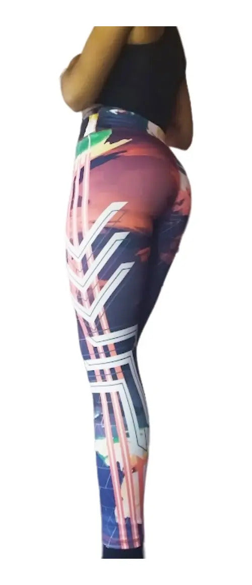 Conjunto Dama Gimnasio Deportes Suplex Sublimada 2 Piezas
