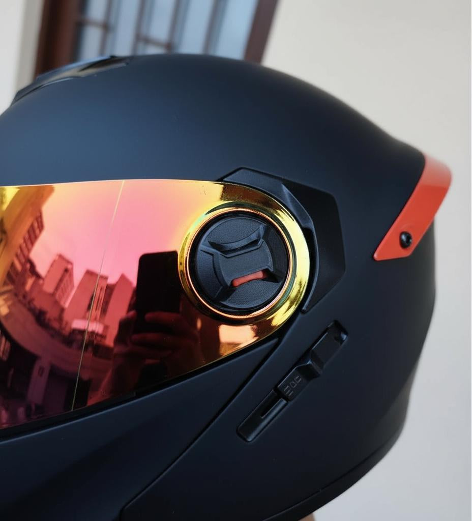 Casco Abatible Certificado Mujer Hombre Xecuro Doble Visor