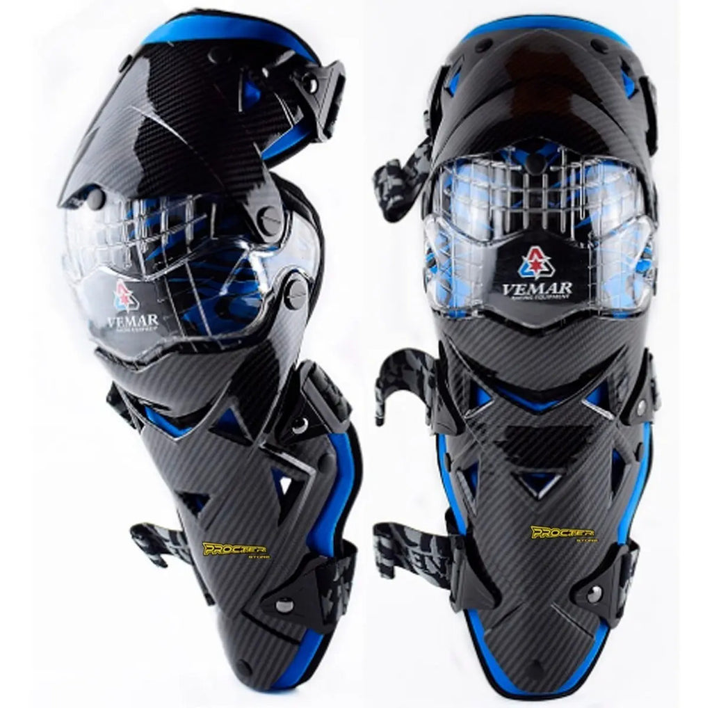 Rodilleras Canilleras Articuladas Para Motociclistas Vemar