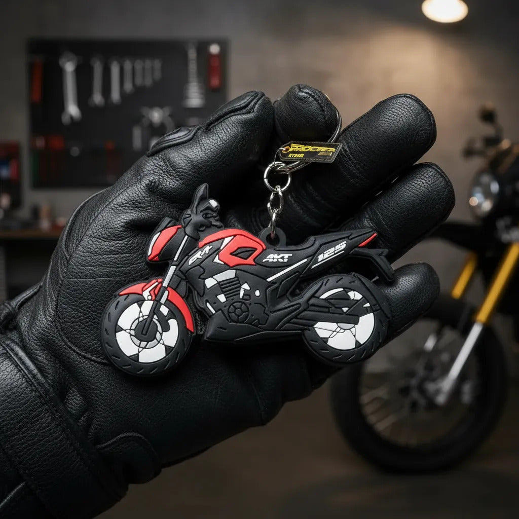 Llavero Moto Goma Llaves Ktm Susuki Honda Yamaha Akt