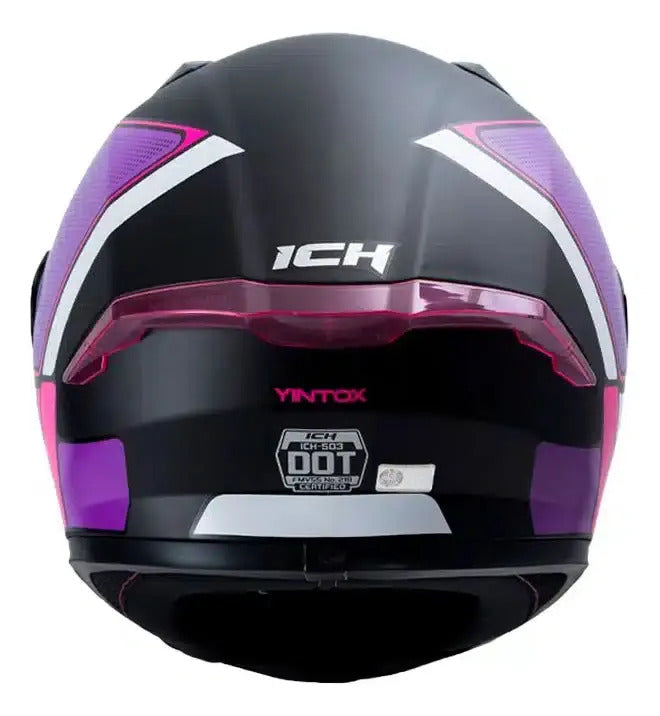 Casco Ich 503 Mujer Hombre Diseño Integral Certificado