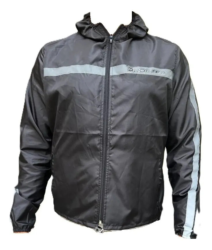 Chaqueta Rompevientos Para Ciclismo Liviana Con Reflectivo