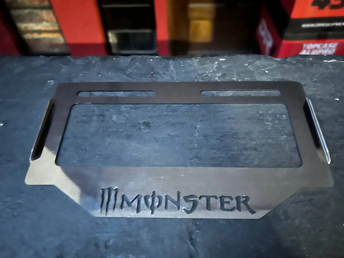 Porta Placa Protector Acero Inoxidable Varias Marcas