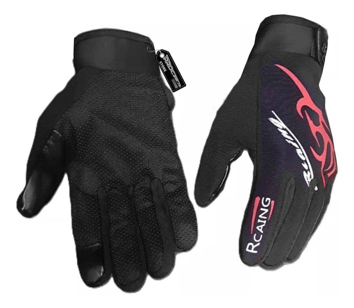 Guantes Ciclismo Táctiles Con Palma Antideslizante Moto
