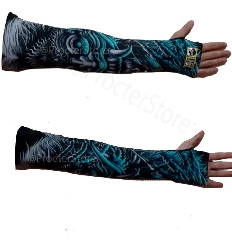 Mangas Protectoras Brazos Con Diseño Deportes Conduccion