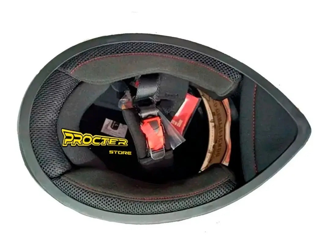 Casco Integral Moto Xecuro Doble Visor Certificado Gafas