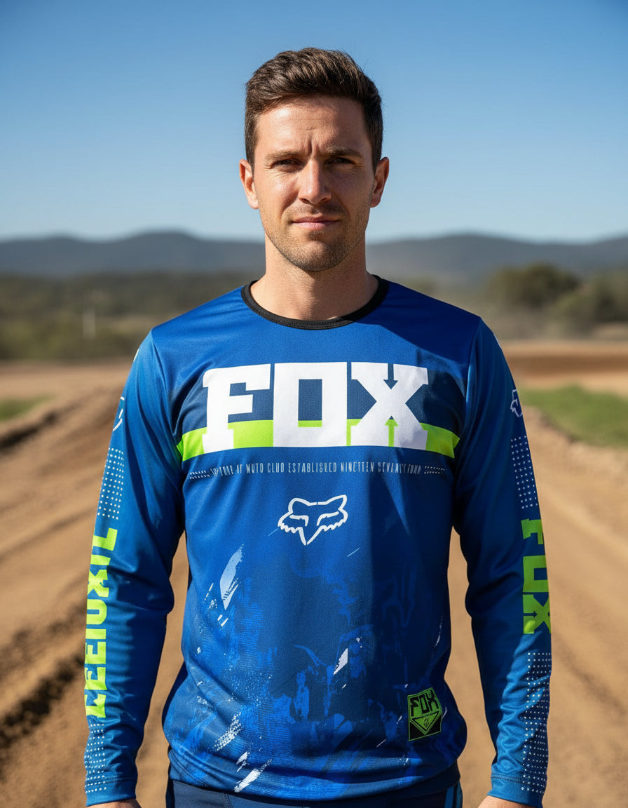 Buzo Manga Larga Mtb Motocross Bicicross Jersey Ciclismo