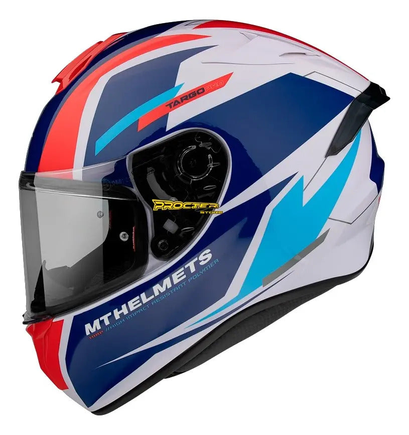 Casco Moto Mt Targo Pro Certificado Ece 2205 Deportivo