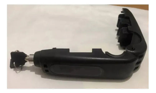 Candado Moto Alarma Freno De Disco + Candado Manillar Seguro