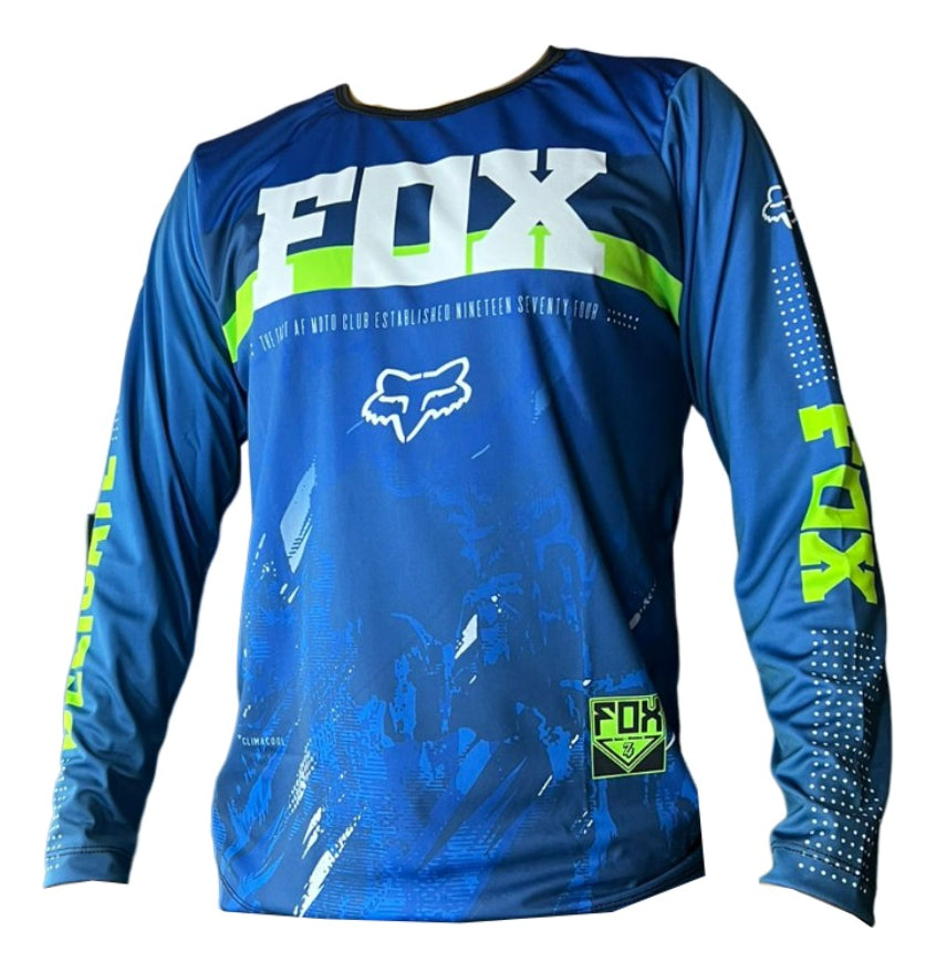 Buzo Manga Larga Mtb Motocross Bicicross Jersey Ciclismo