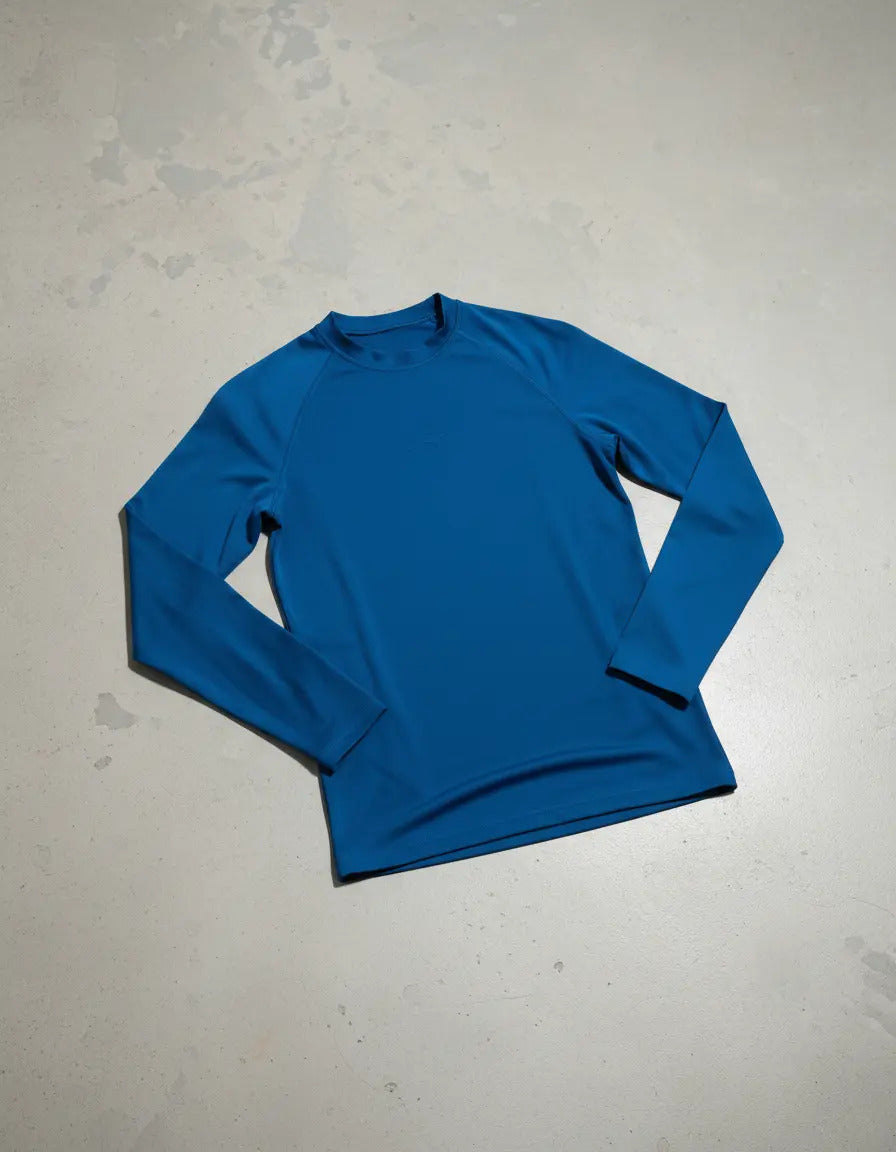 Buzo Deportivo Camiseta Larga Slim Fit Gym Lycra Fria Uv