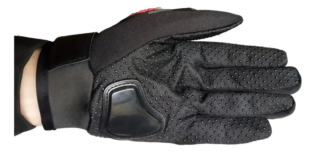 Guantes Protección Nudillos Y Palma Moto Bicicleta Promo