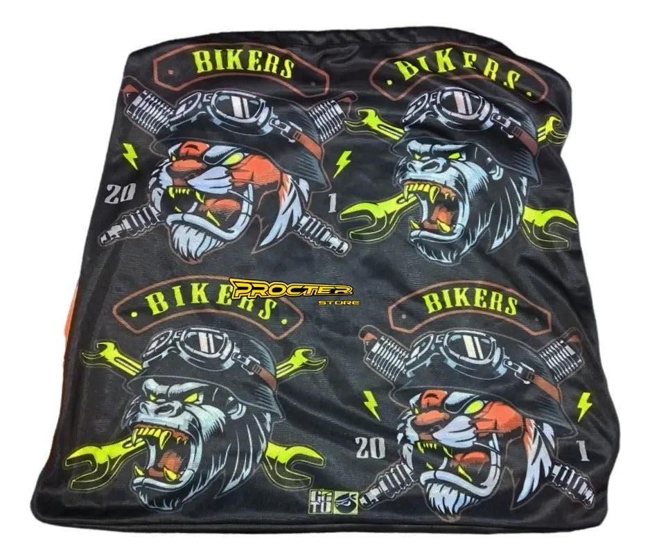 Tula Deportiva Tipo Morral Porta Casco Maleta Bolso Forro