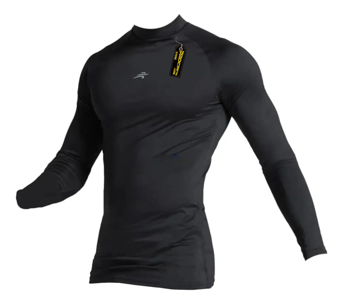 Buzo Deportivo Camiseta Larga Slim Fit Gym Lycra Fria Uv