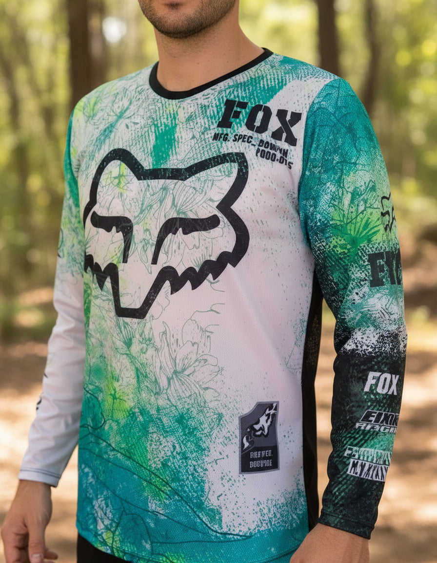 Buzo Manga Larga Mtb Motocross Bicicross Jersey Ciclismo