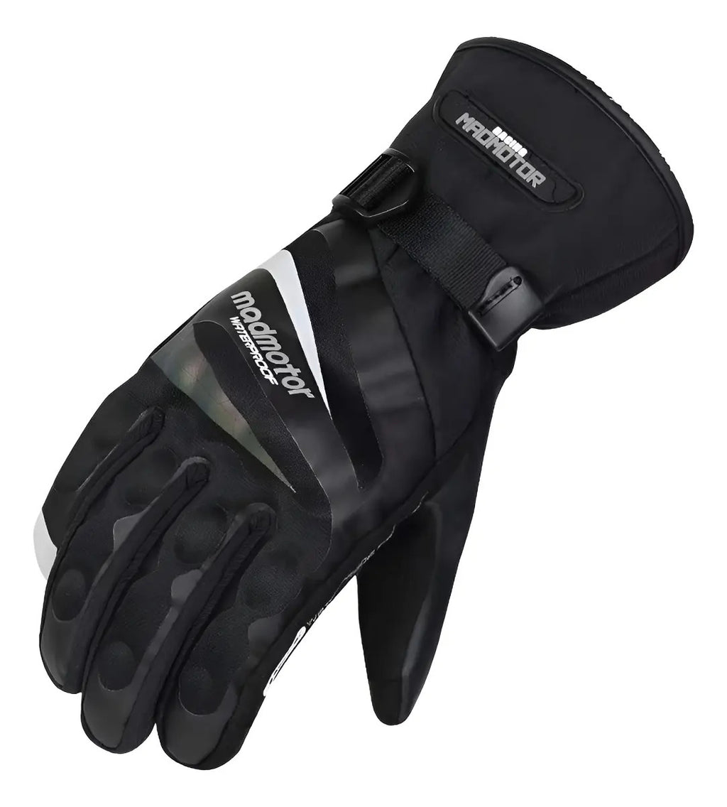 Guantes Moto Caña Larga Protección Impermeables Térmicos