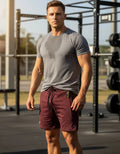 Pantaloneta Corta Licrada Gym Short Corto Media Pierna