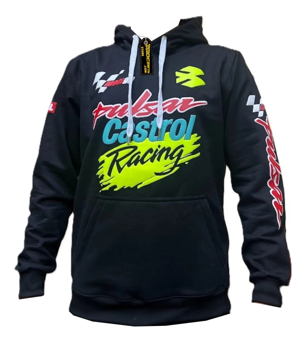 Buzo Hoodie Motero Buzo Con Capota Ktm Pulsar Honda