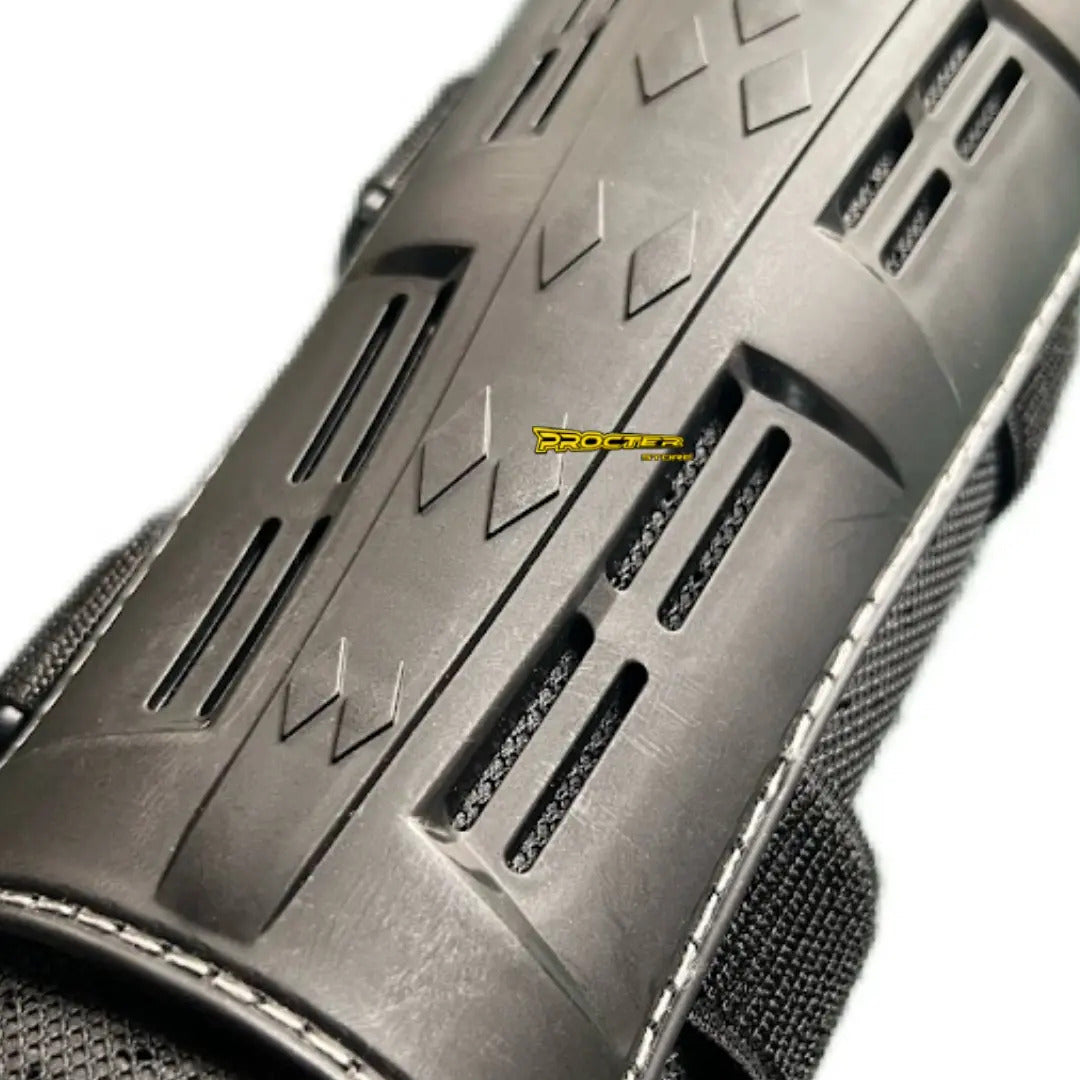 Rodilleras + Coderas Protectoras Moto Deportes Metalizadas