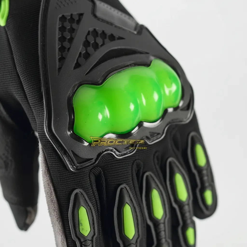 Guantes Moto Proteccion Nudillos Y Palma Forro Suave
