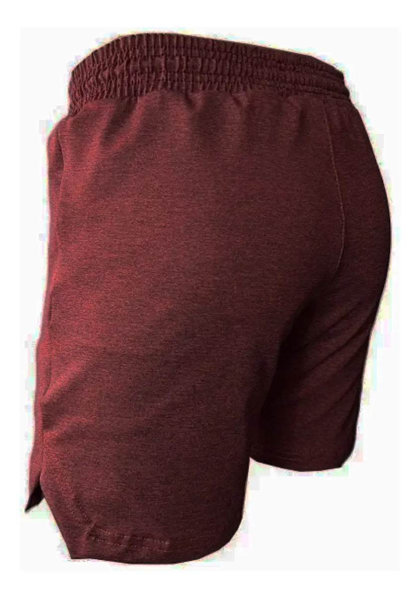 Pantaloneta Con Licra Interna Corta Gym Short  Media Pierna
