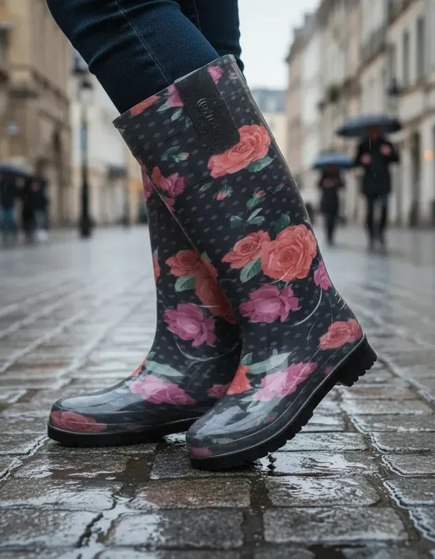 Botas Impermeables Mujer Lluvia Invierno