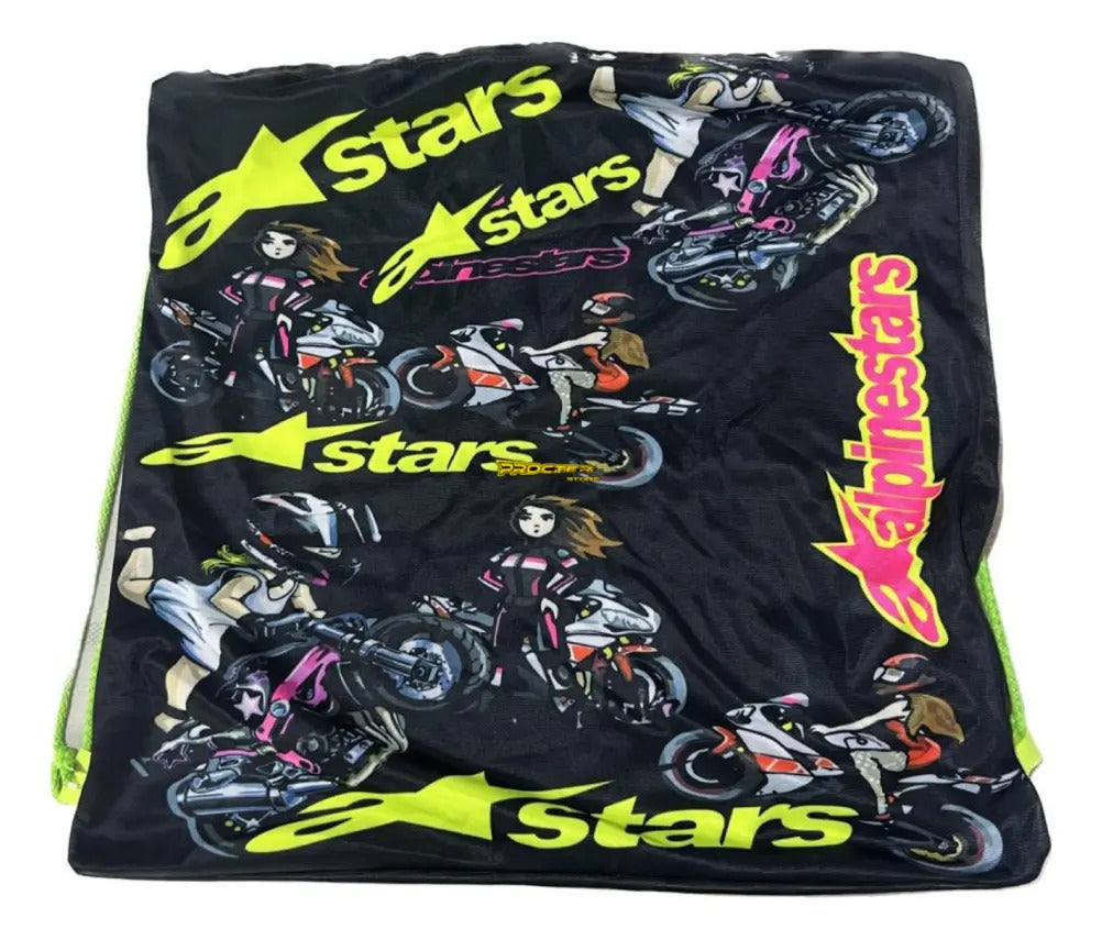 Tula Deportiva Tipo Morral Porta Casco Maleta Bolso Forro