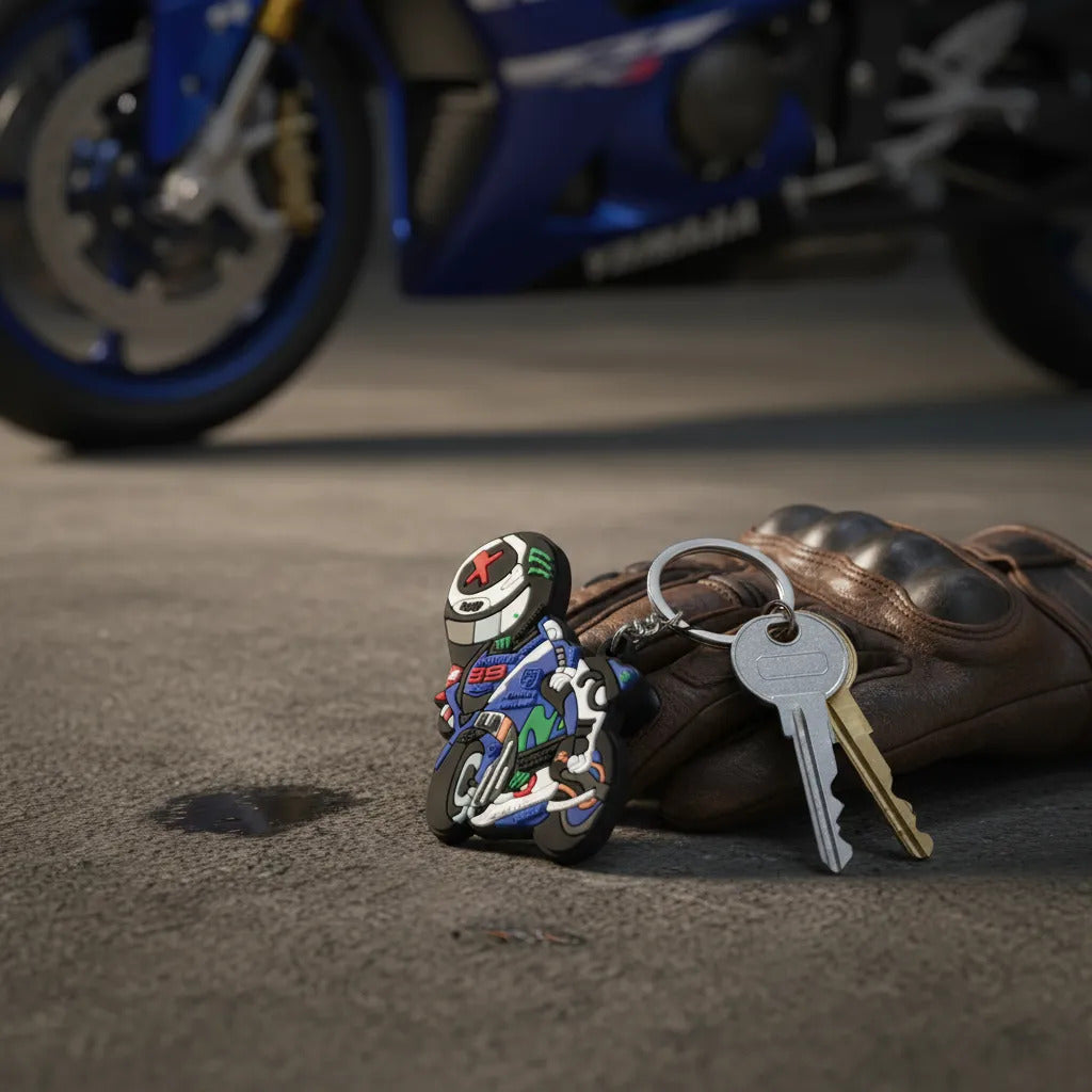 Llavero Moto Porta Llaves Diseños Varios 1 Cara Economico