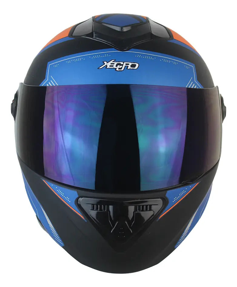 Casco Abatible Certificado Mujer Hombre Xecuro Doble Visor