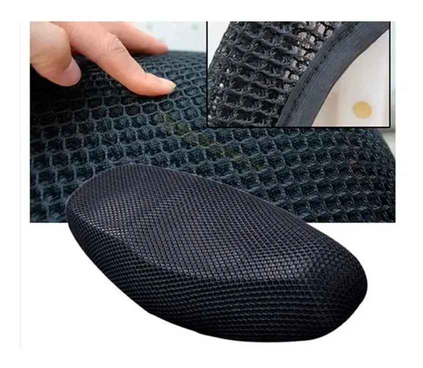 Protector Forro Malla De Sillín Para Moto Anti Calentamiento