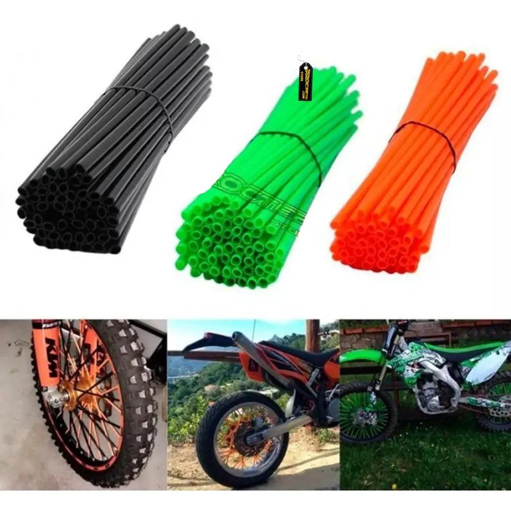 Funda Radios Cubierta Rayos Pitillos Para Moto Bicicleta