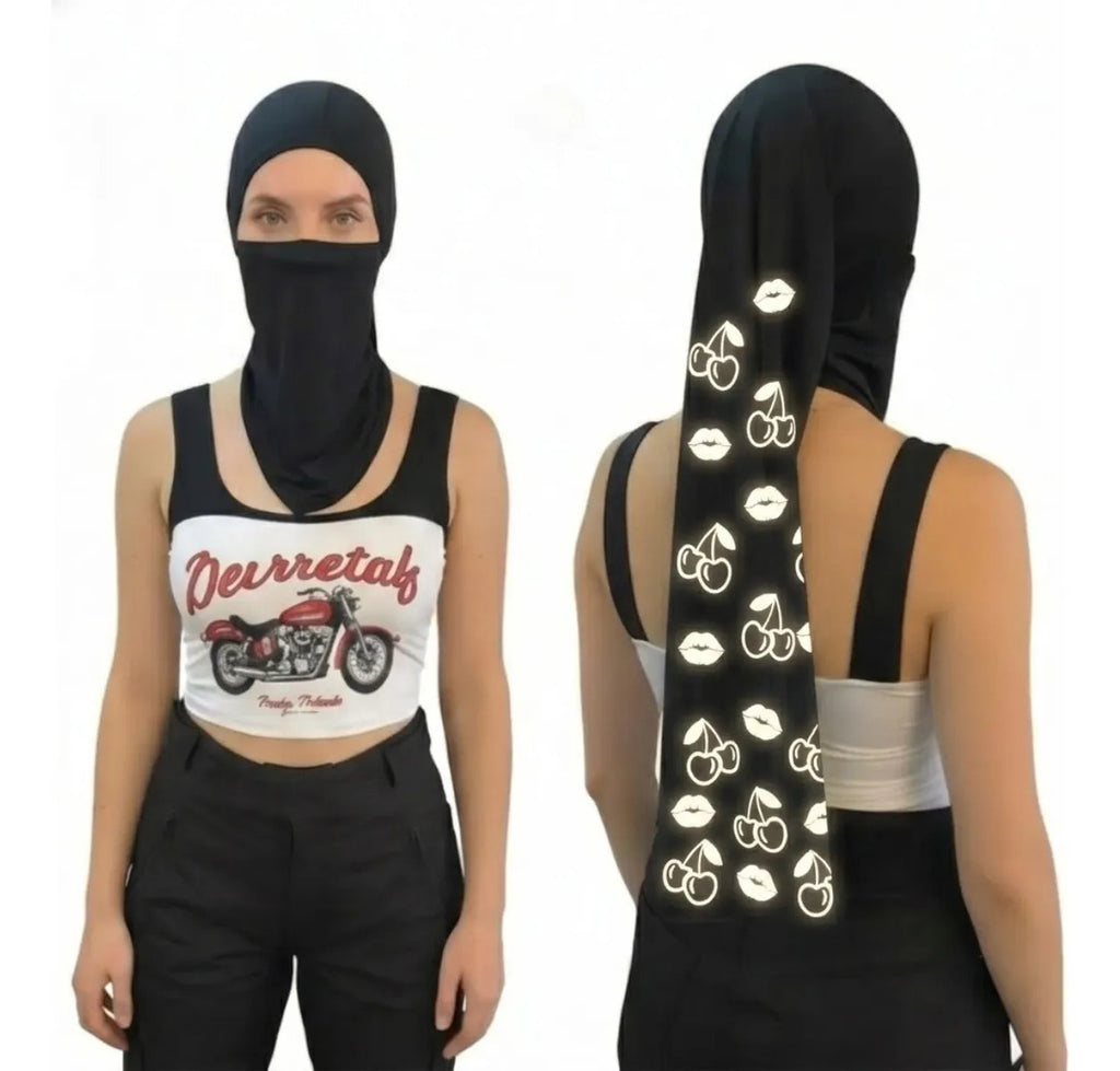 Cuello Cabello Largo Tipo Hiyab Buff Unisex