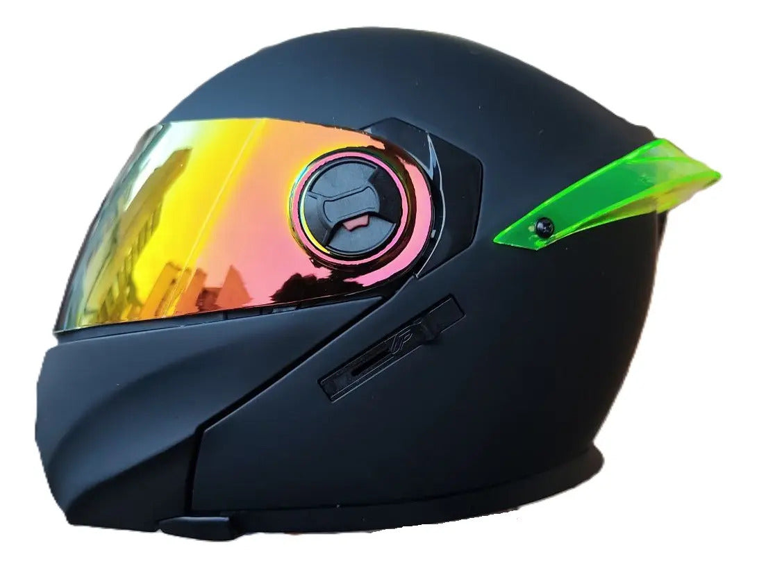Casco Abatible Certificado Mujer Hombre Xecuro Doble Visor