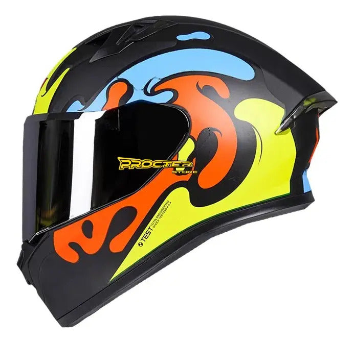 Visor De Color Para Casco Ich 503 Sp / Abatible 3120