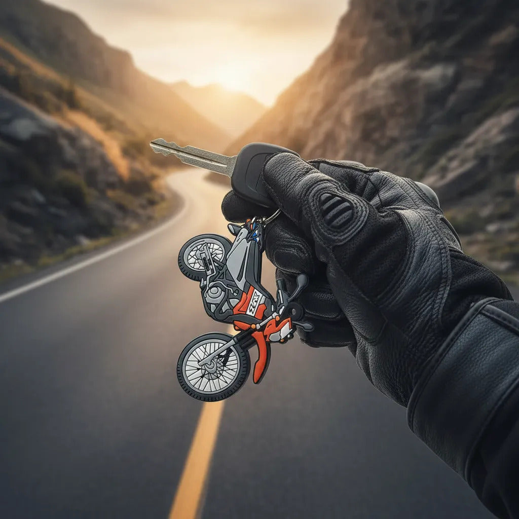 Llavero Moto Goma Llaves Ktm Susuki Honda Yamaha Akt