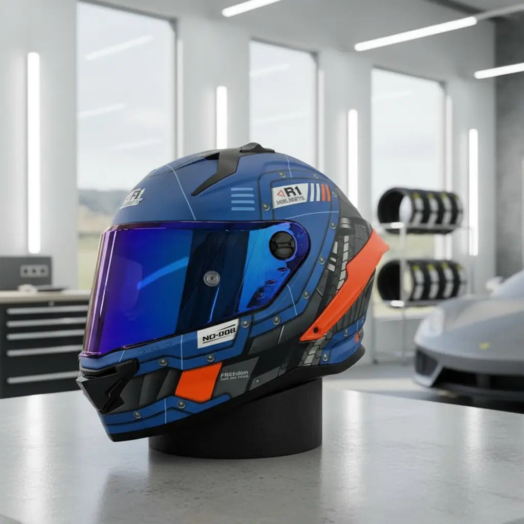 Casco Xtrong Integral Visor Magnetico Deportivo Certificado
